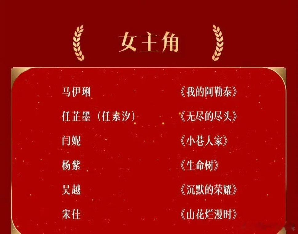 杨紫有希望获得白玉兰吗 