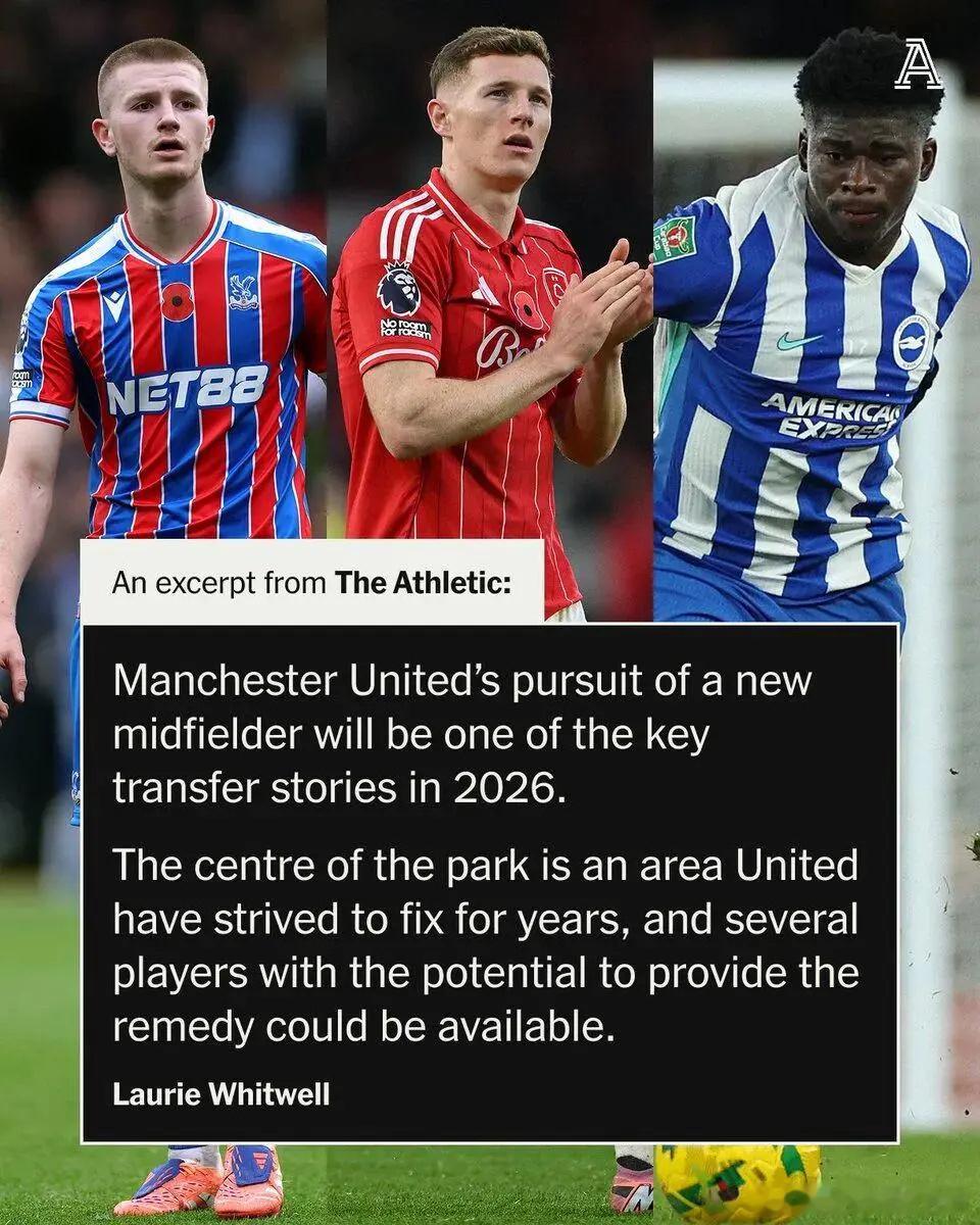 曼联签新中场恐突破1亿大关！曝巨头考察左闸，被誉为德国坎塞洛 曼联已将引进一名新