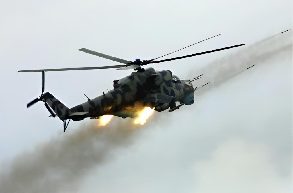 每天认识一件兵器 俄罗斯米-24“雌鹿”武装直升机米-24是米里设计局研制的苏联