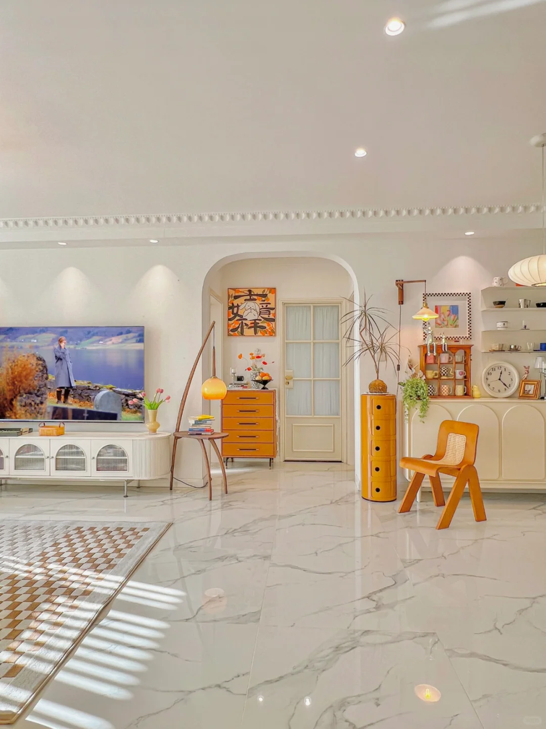 93㎡三室🏠普通人自己装修的家温馨又舒服