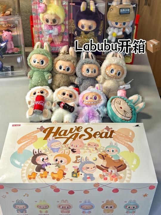 🇺🇸Labubu开箱｜新泽西拆盲盒📦