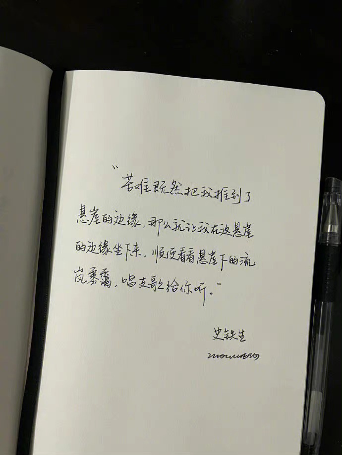 希望我们都能对抗生活的苦难，在乌云周围，寻索着浪漫的微光活下去。 ​​​