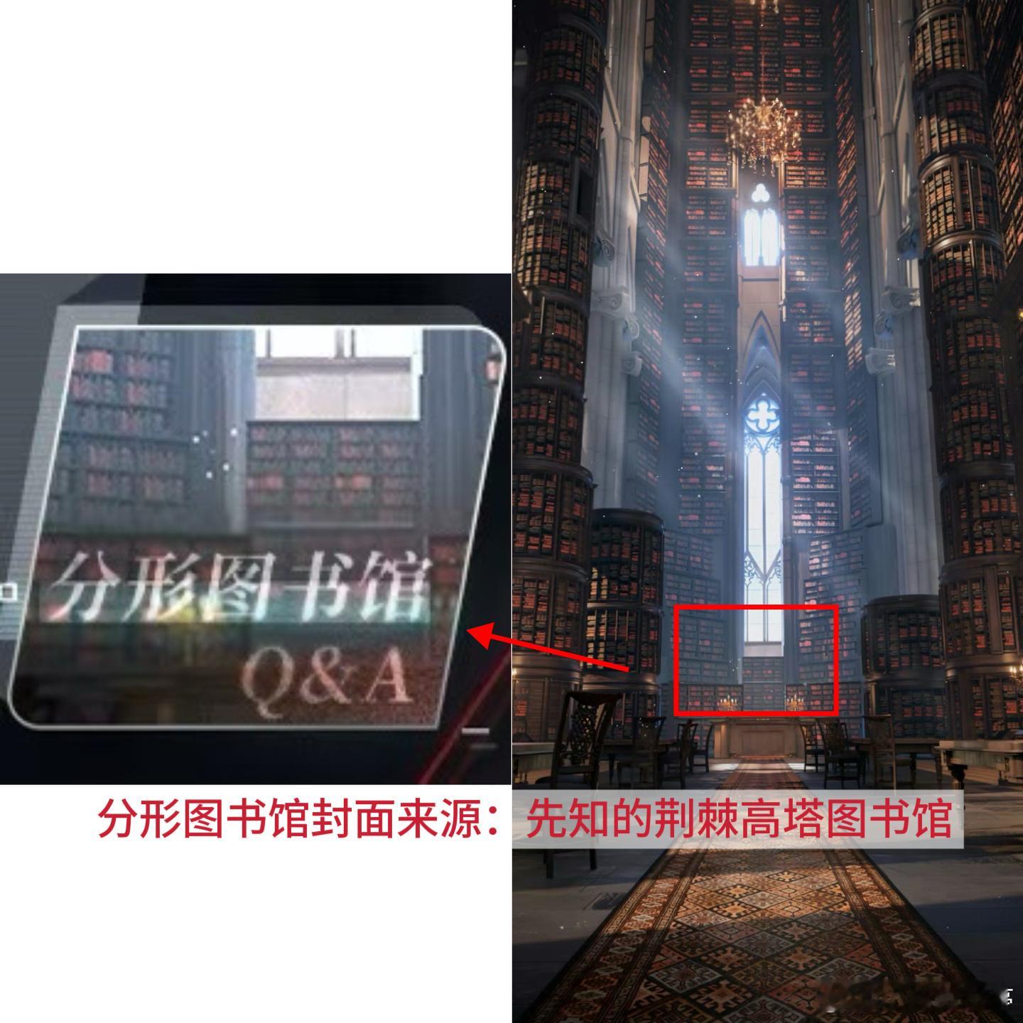 黎深 🪐恋与深空 深空尽头和分形图书馆有着必然联系，可以从最早公众号文章和最新
