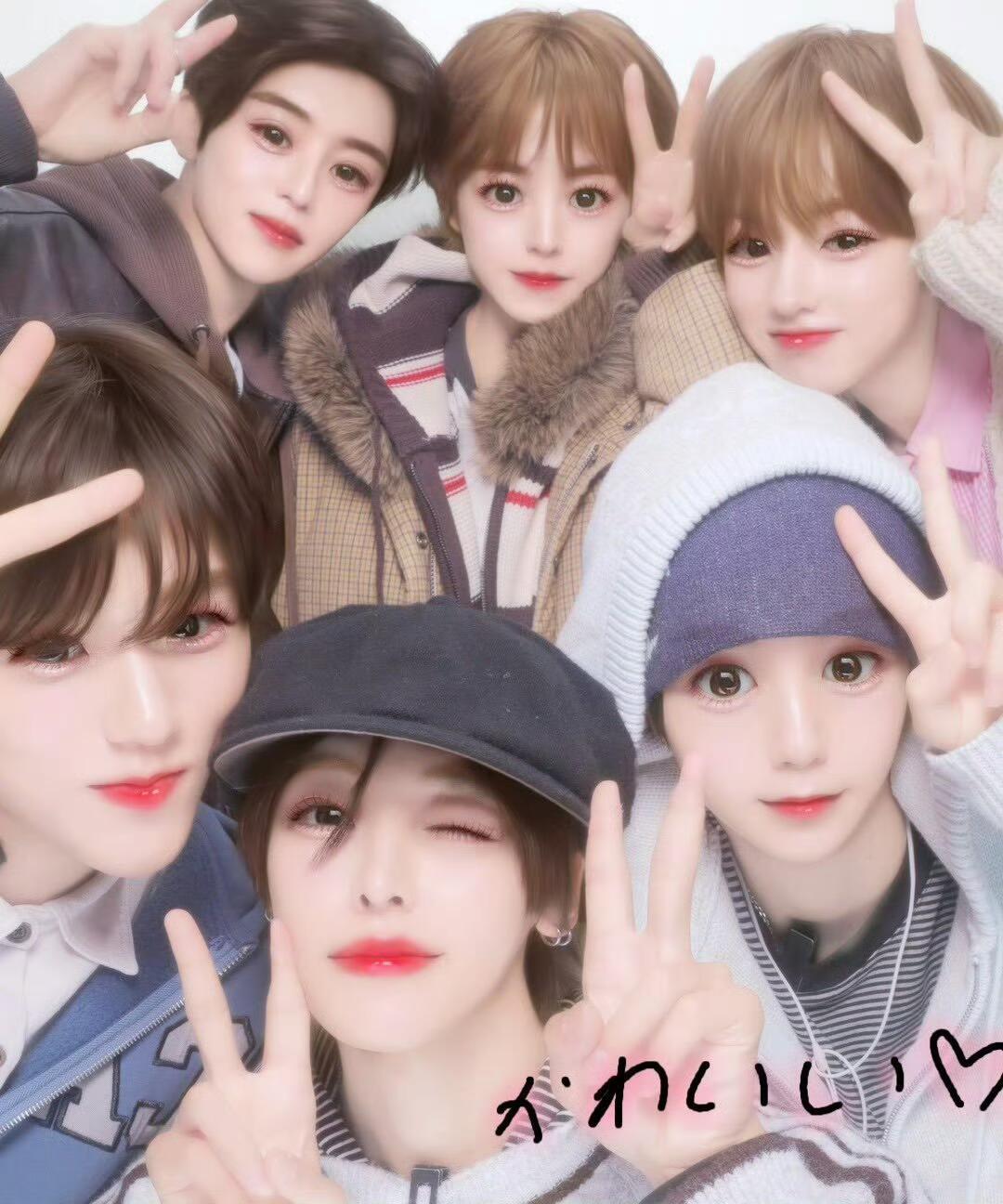 NCTWISH日式大头贴 你最Pick哪位滴泪妹？ 