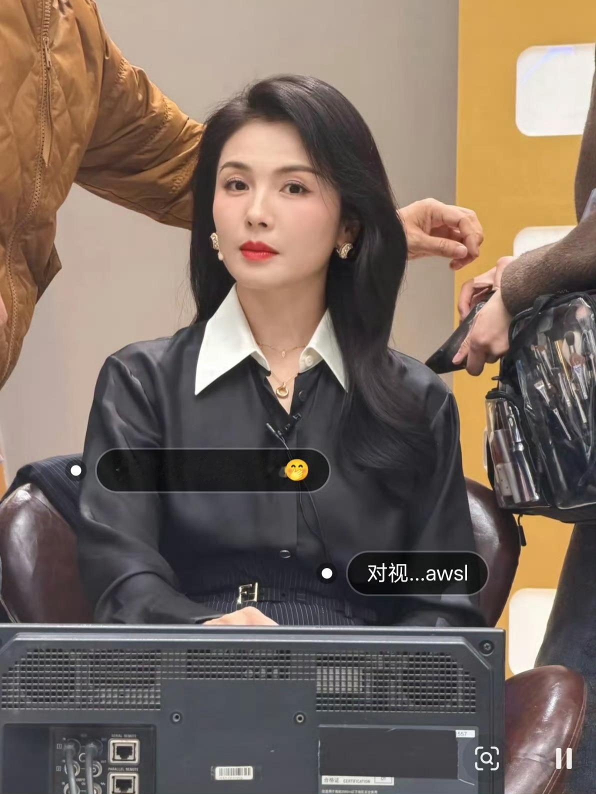 “喝水的可爱小桃”“偷拍小桃被抓住”刘涛知道我爱叫她“小桃”