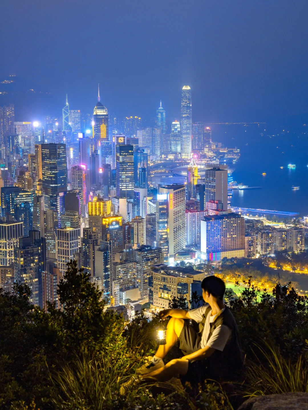 我很少用“震撼”形容一个城市的夜景‼️