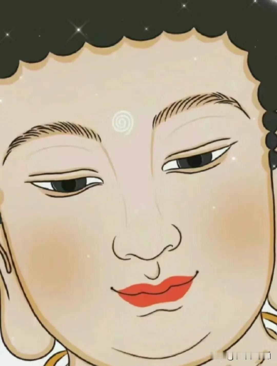 看到金色文殊菩萨脸，许个愿吧#好运来保佑🙏#