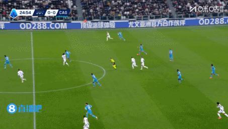 第25分钟，埃斯波西托破门，你妇主场0比1落后。尤文图斯 意甲联赛 尤文图斯vs