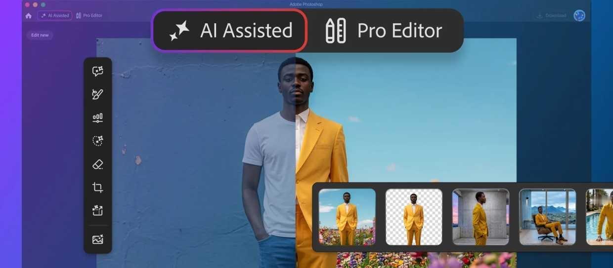 Photoshop：引入人工智能！提供AI编辑器！
    Adobe周四宣布，