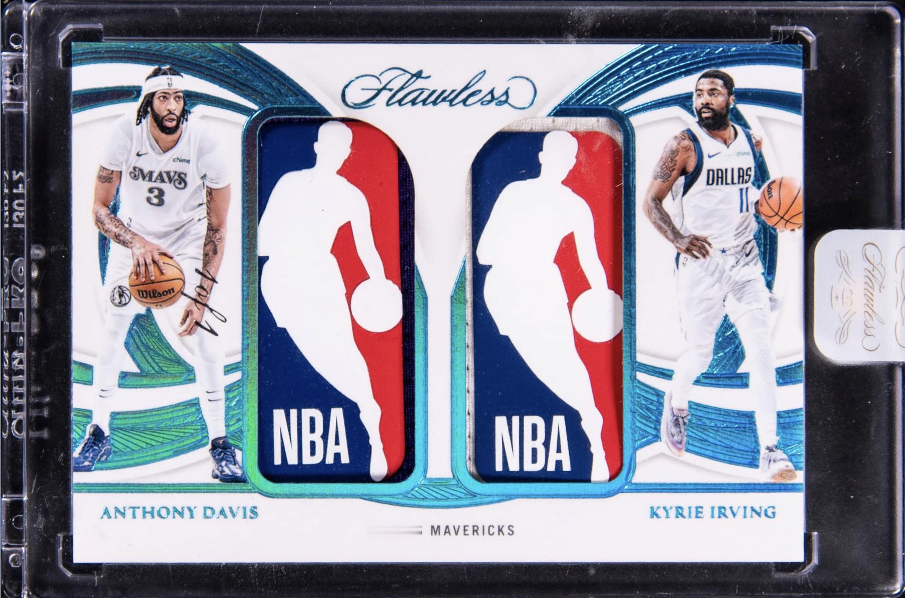 浓眉&欧文双人Logoman球星卡1月4日在Goldin以$14,640拍卖成交