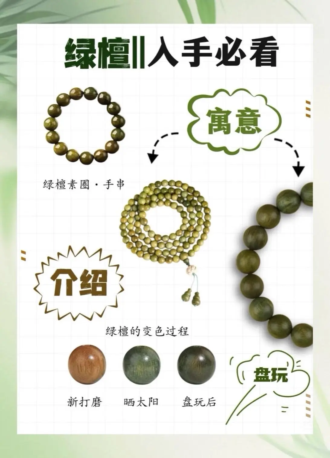 绿檀。绿檀入手必看