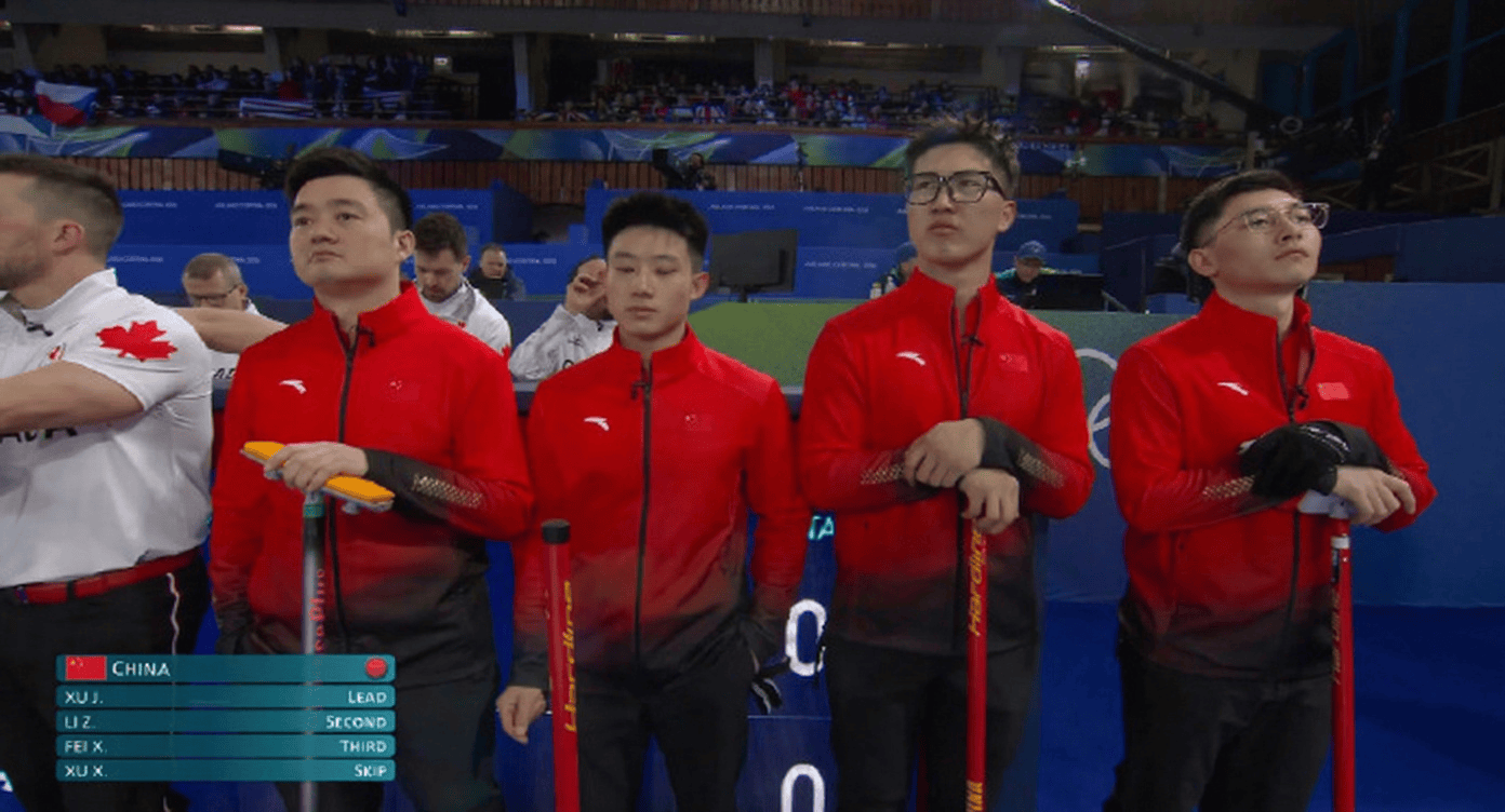 冰壶男子循环赛：中国3-6加拿大遭五连败，下轮将战意大利