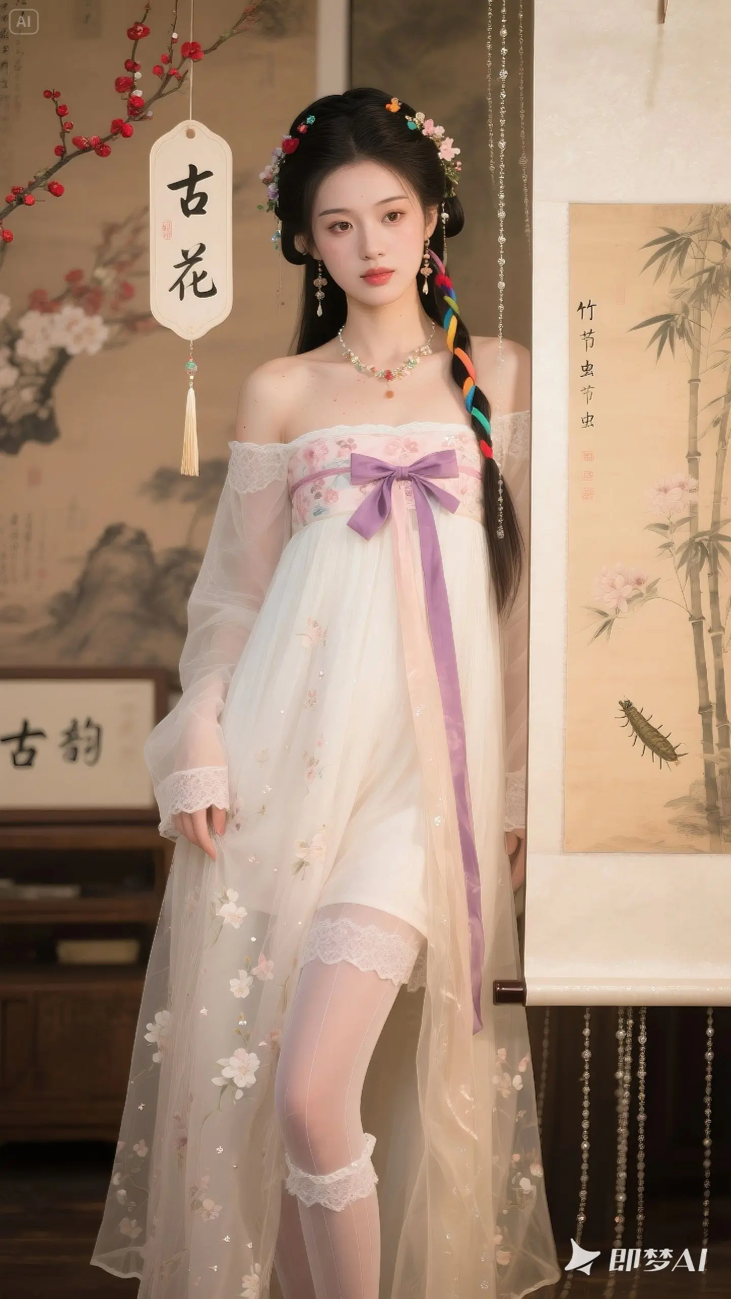 国风古韵 女神 即梦ai