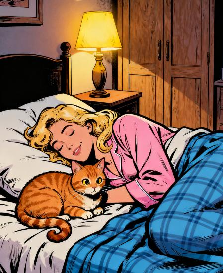 那些晚上一定要上床睡觉的猫，到底是怎么想的？
我斗胆猜测了一下，可能小猫咪有以下