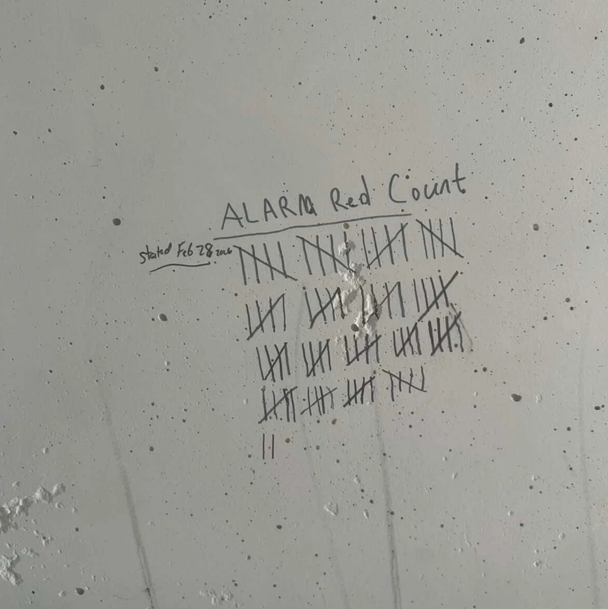 🔻图1是驻扎在科威特阿里萨利姆空军基地的美军，在伊朗战争期间创作的掩体艺术。?