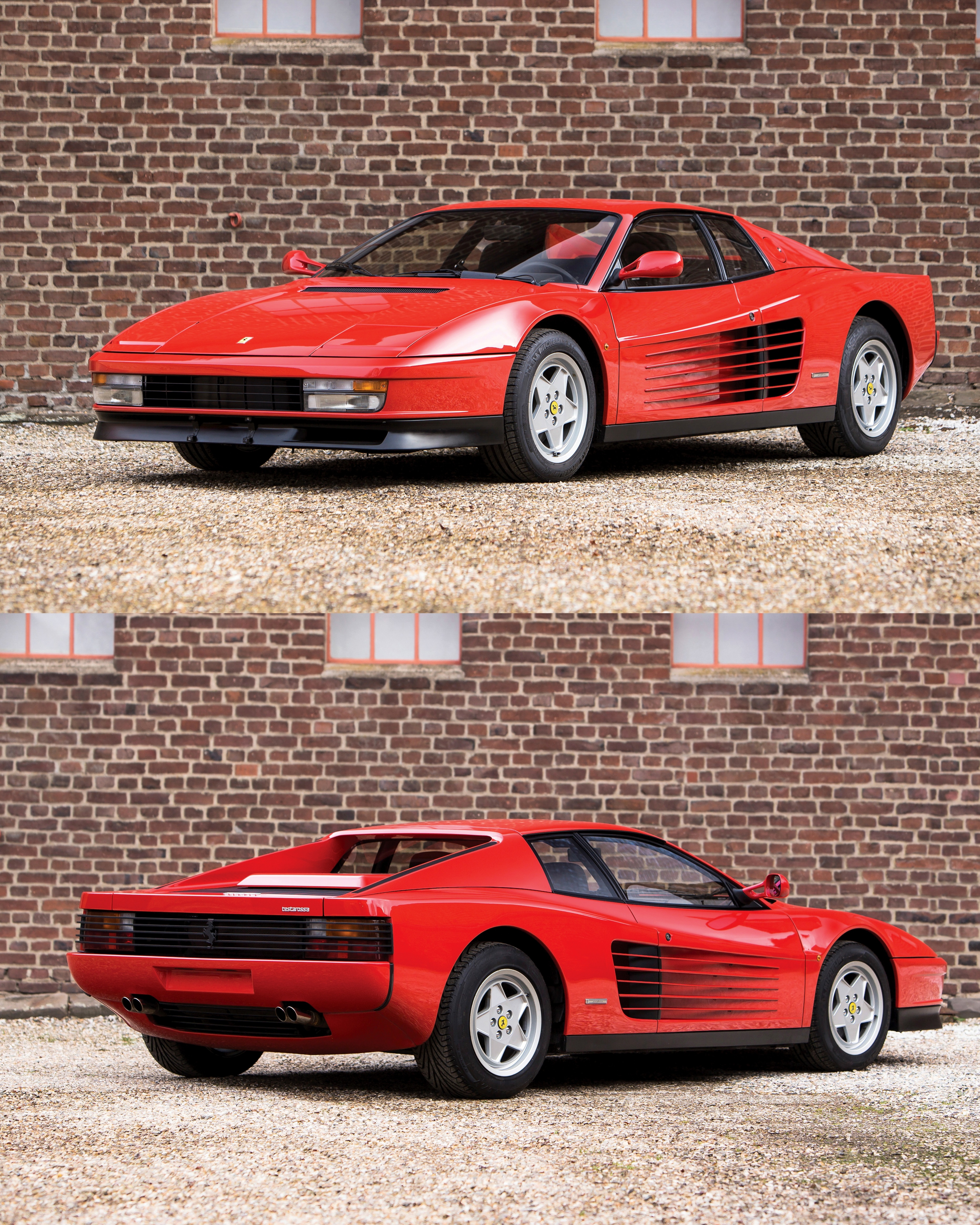 Lisa的第八辆法拉利有品味，红色Testarossa～ 
