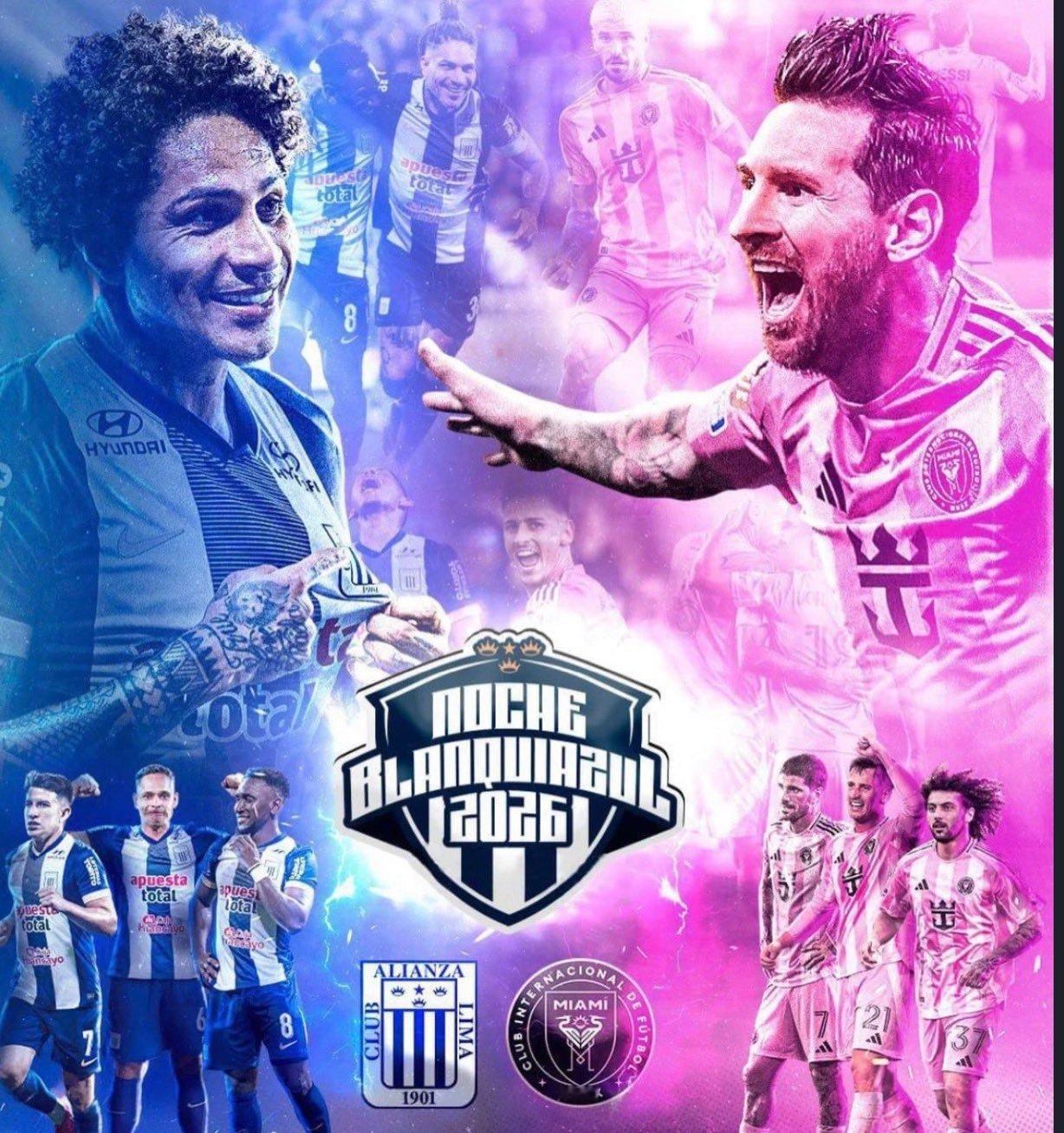 🔥比赛预告🏆新赛季首场友谊赛⚽利马联盟🆚迈阿密国际🏟️马尔图特球场⏰明天