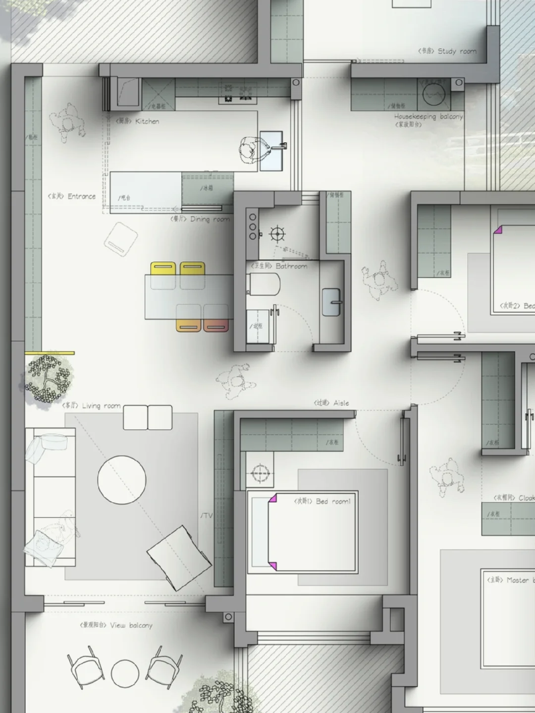 户型优化28期｜常规户型打造不一样动线！