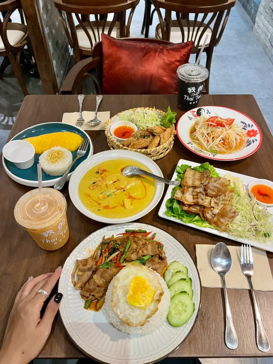 泰国留学生私藏！万科泰餐店，闭眼点都对🤩