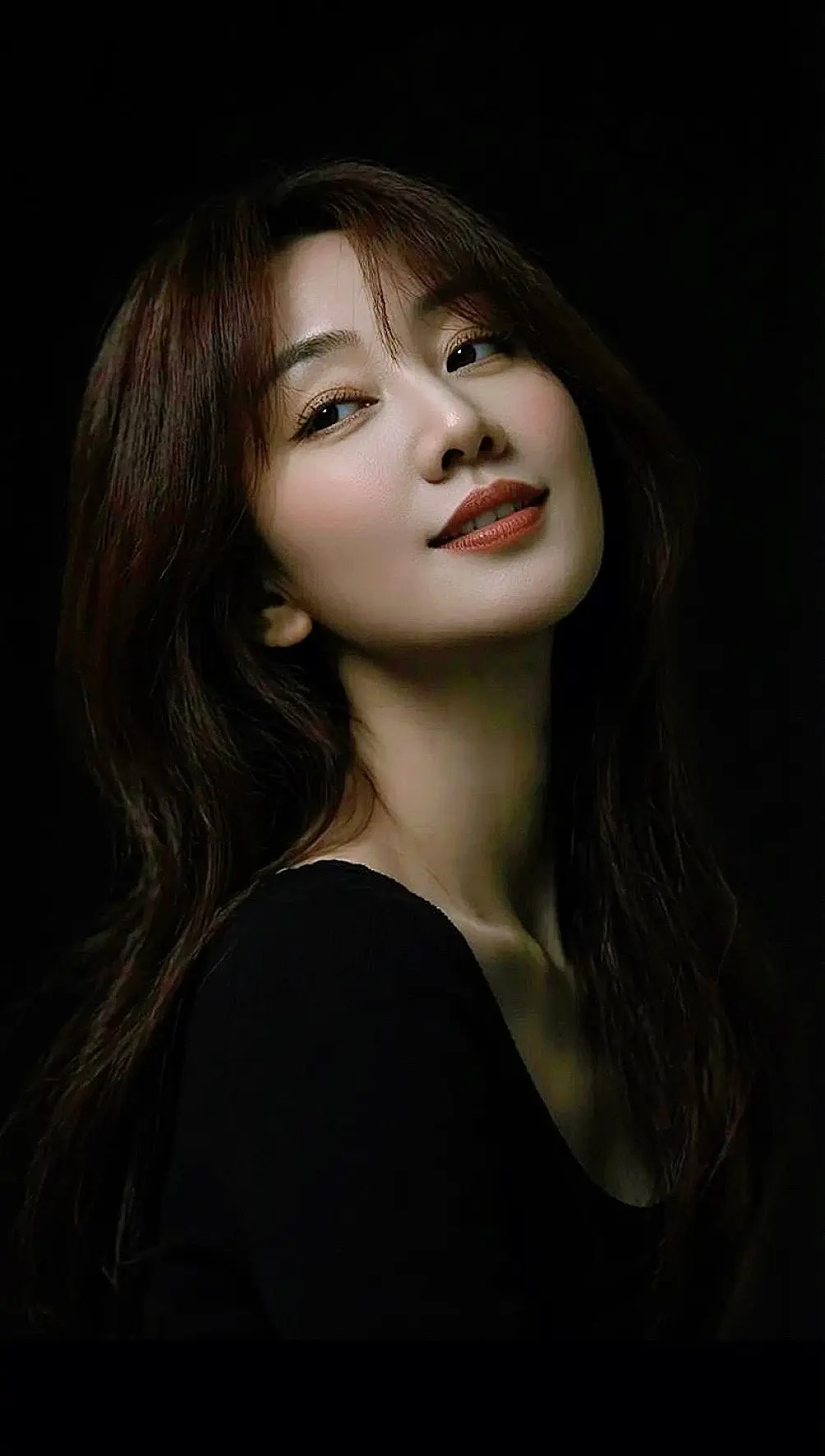 暗黑氛围感自拍