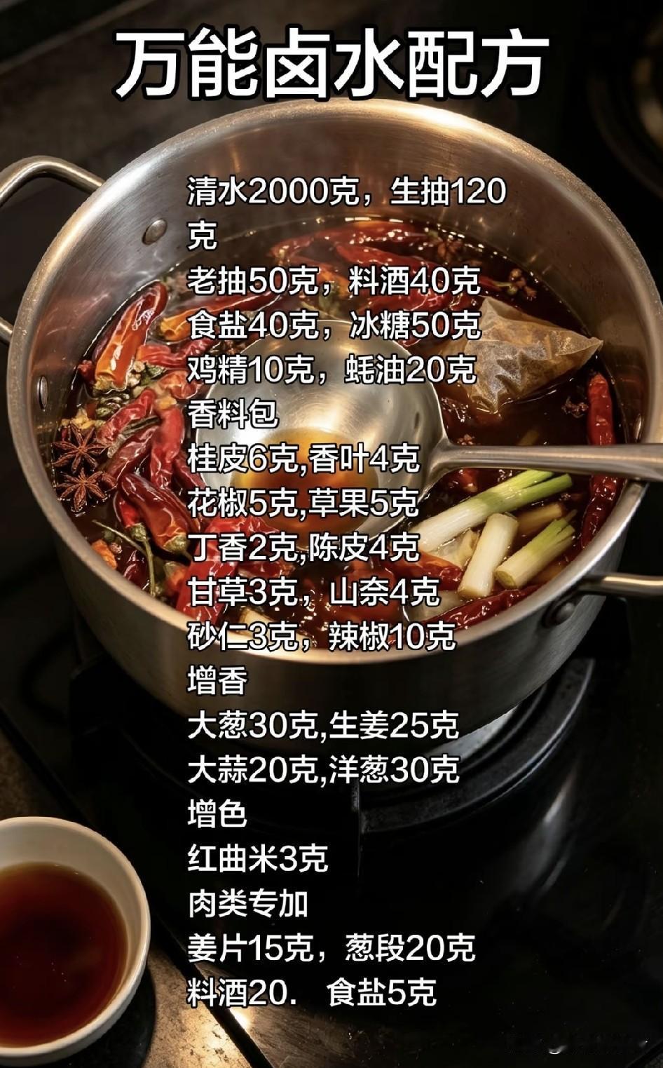 五香卤水中的24种香料有哪些? 做了12年线下卤味店，靠这锅五香卤水养了全家老小