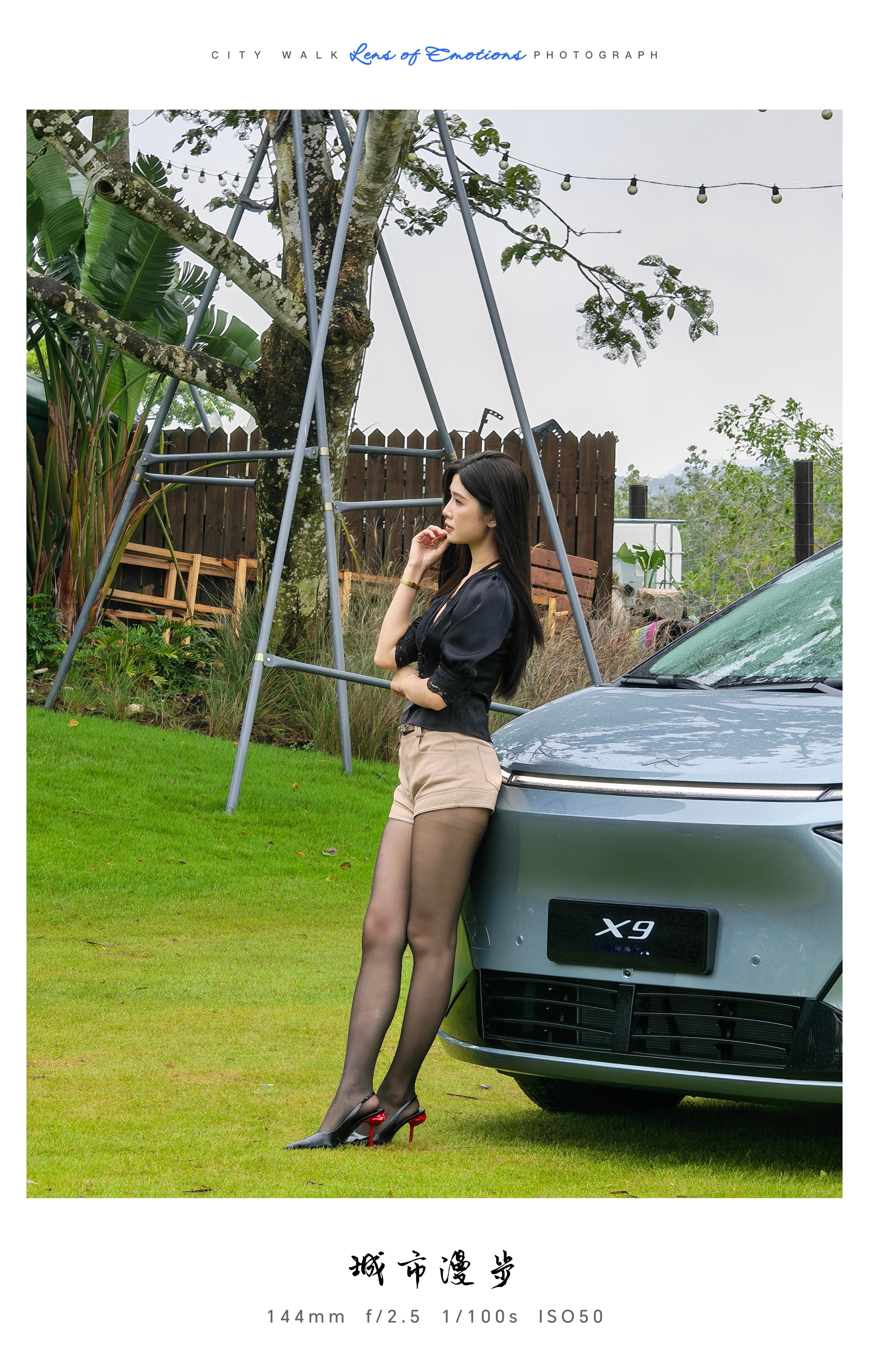 小鹏X9增程版试驾活动上拍的一些俊男靓女。荣耀Magic8这个人像模式有点东西。