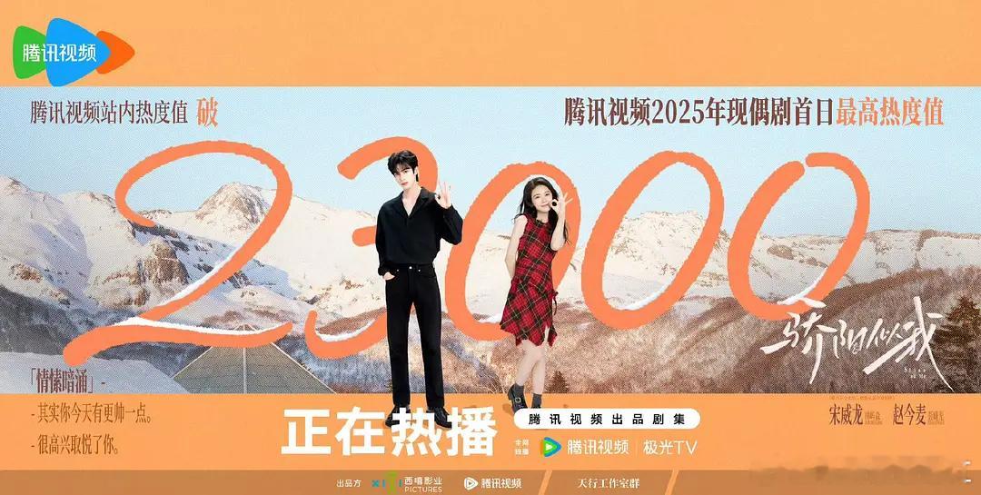 骄阳似我热度破23000了 