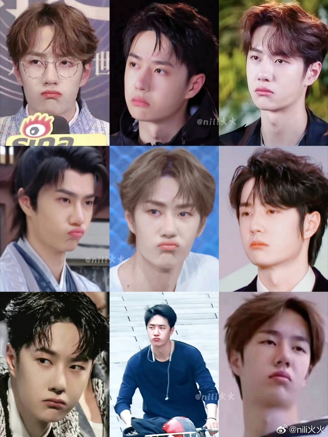 阔爱啊啊啊啊，王一宝你是一只爱撅嘴的小猪🐷 