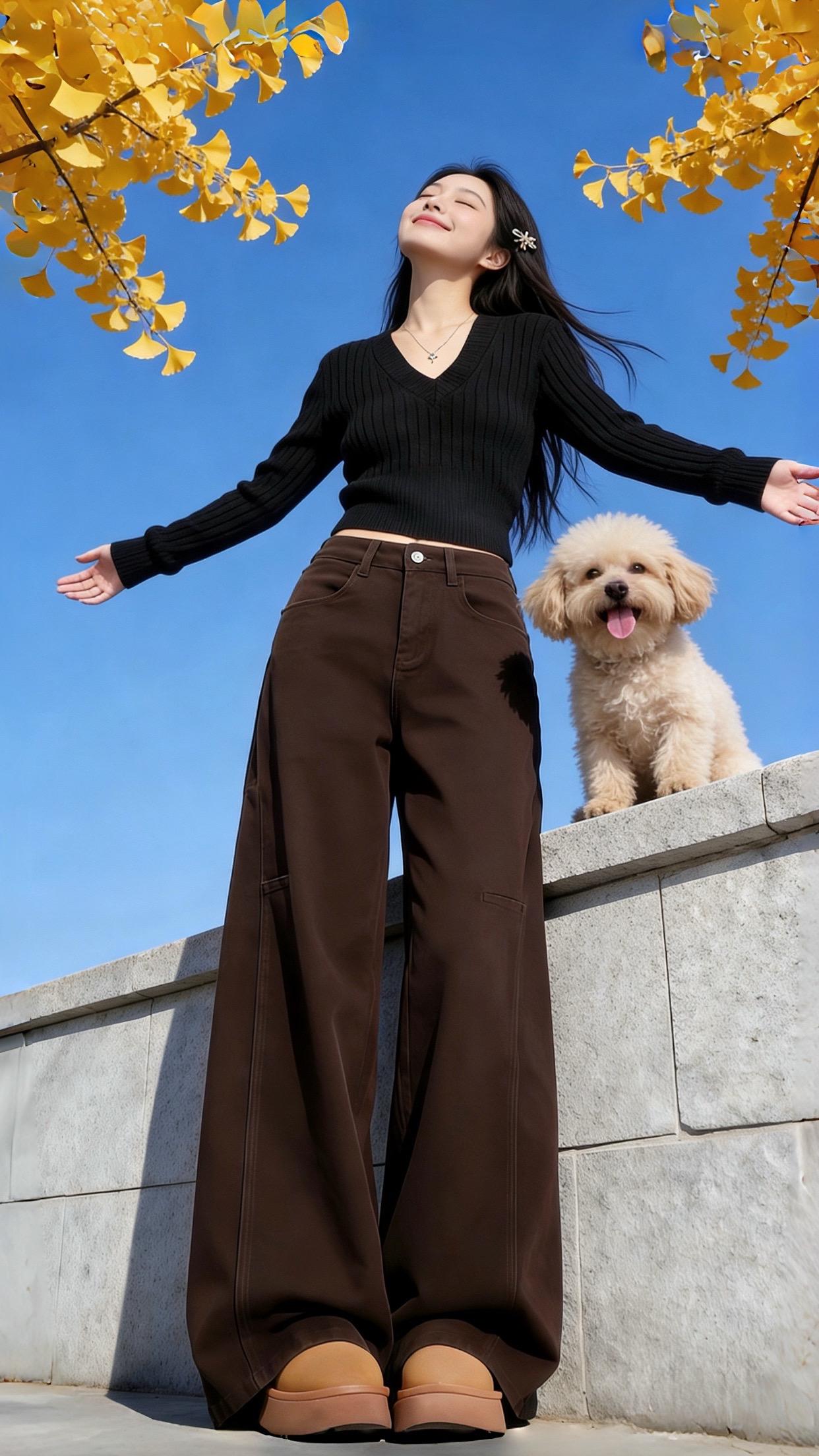 慵懒风穿搭 氛围感拉满的冬日穿搭 韩系穿搭 小个子女生的冬季逆袭穿搭 ...