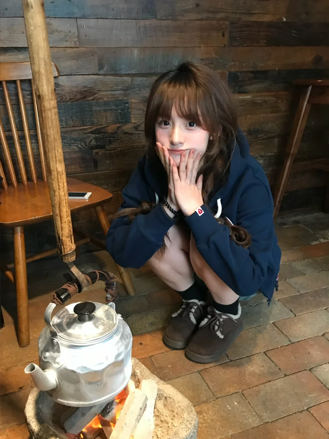 给冬天一点颜色看看💙