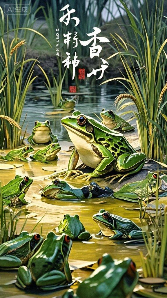 中国历史之五十五……蛙鸣断粮。
夏朝末年，在古老的水乡，有一句流传甚广的奇闻：夏