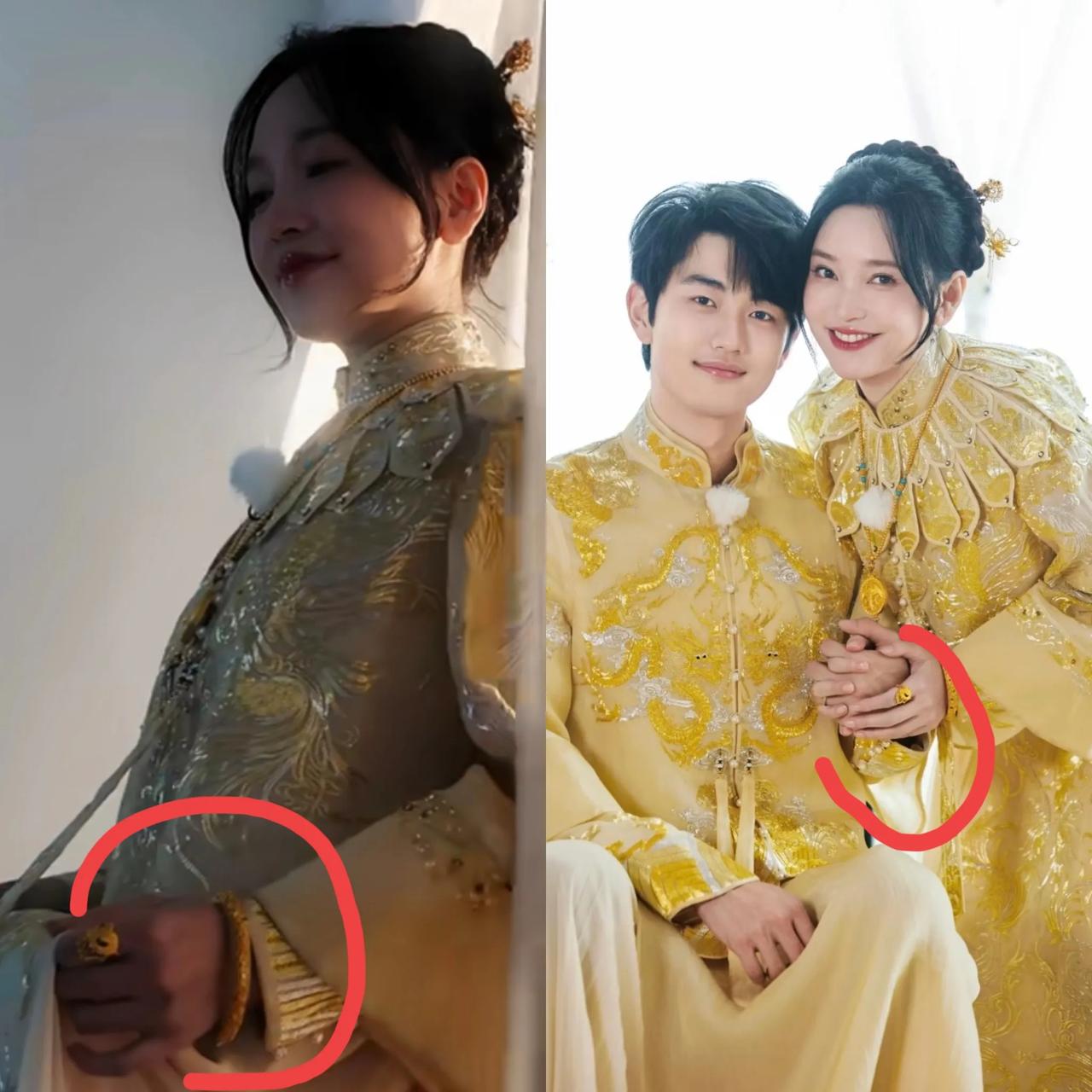 看了金莎的五金，很多女生纷纷喊话黄金品牌说:“看到没，男孩子一定要攒够五金在结婚