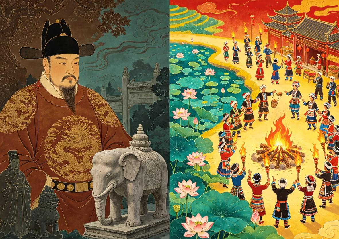【6月24日：皇帝驾崩载入史册，人间烟火传了千年】

今天说两件事：一件写进正史