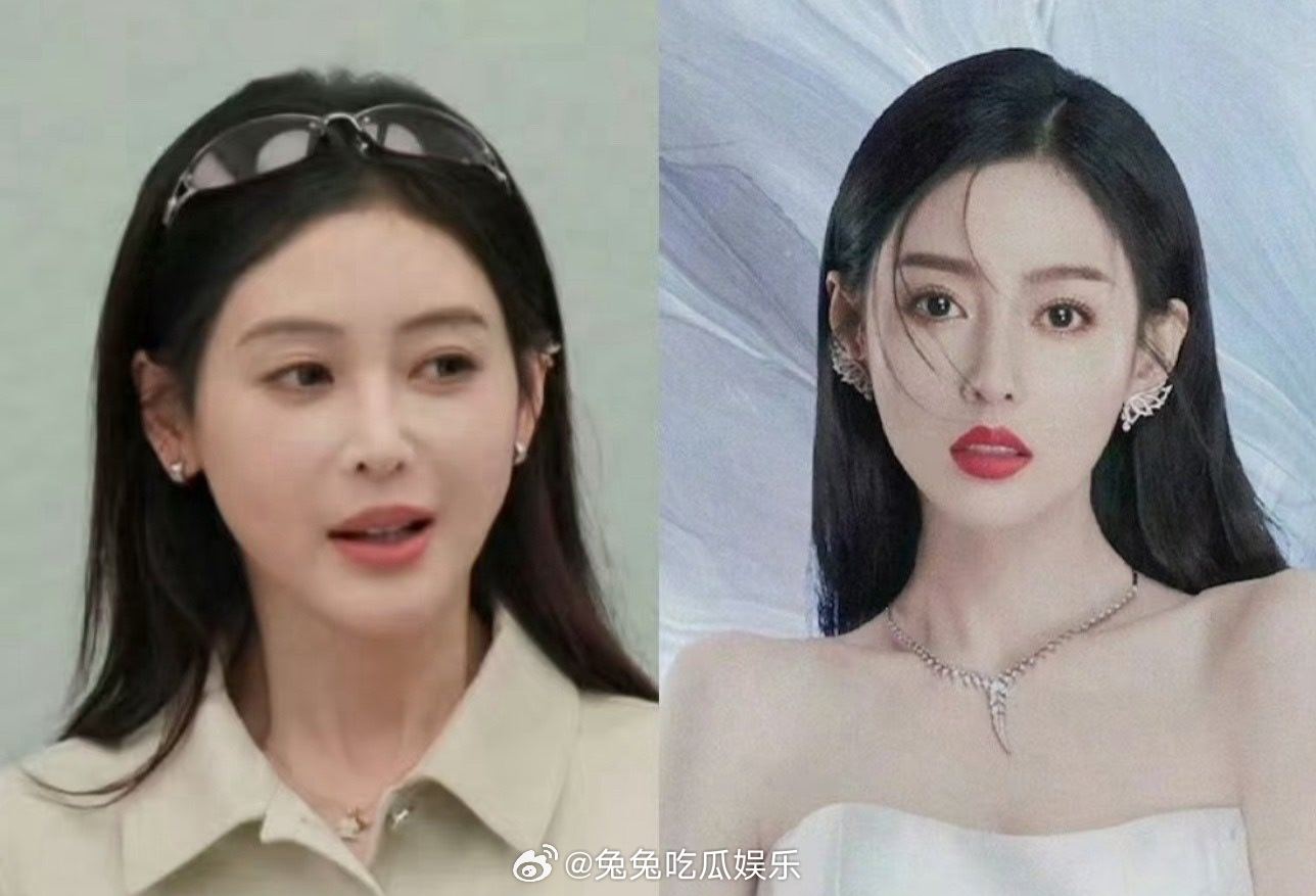 张天爱变样了 差点没认出来 