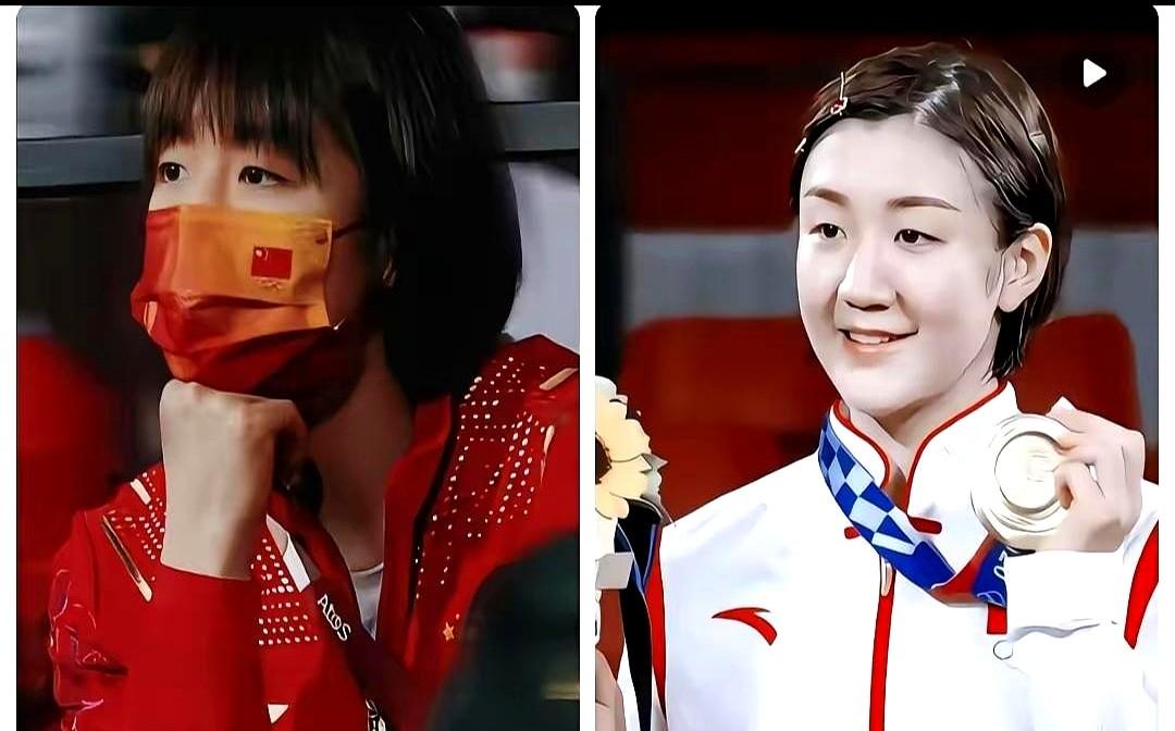 谁能想到！陈梦全运会女单1/4决赛0-2落后，最后愣是咬着牙4-2逆转蒯曼，这韧