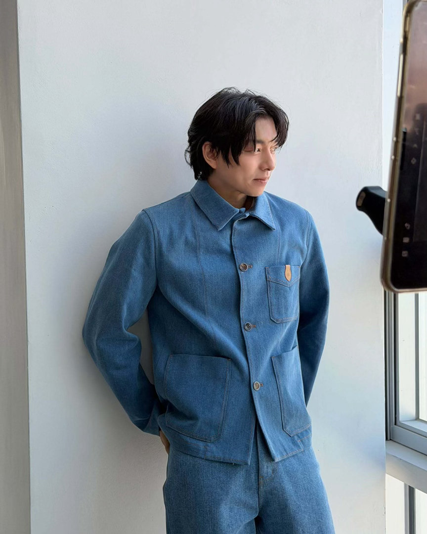 孔刘老了孔刘近照，47岁状态有了岁月痕迹才是正常的。 