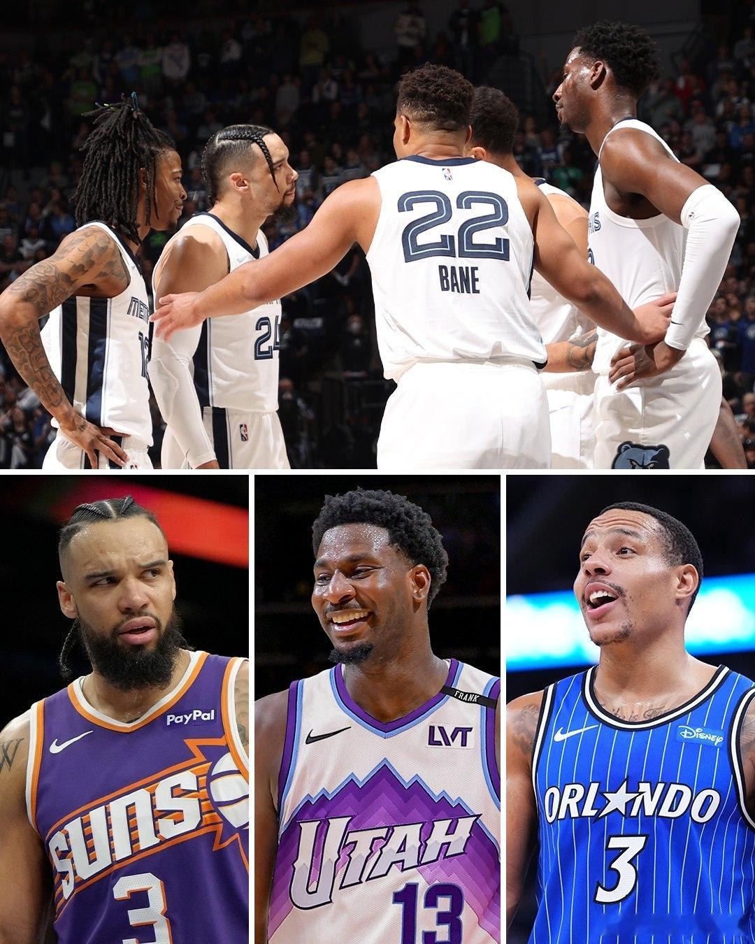 NBA 贾·莫兰特是2022年灰熊队核心阵容中硕果仅存的球员！兜兜转转，莫兰特还