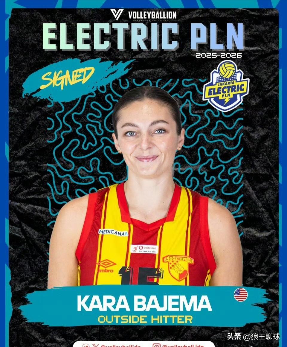 美国国手巴耶马重返印尼，加盟雅加达电力PLN队
这些年，雅加达电力PLN队曾经签