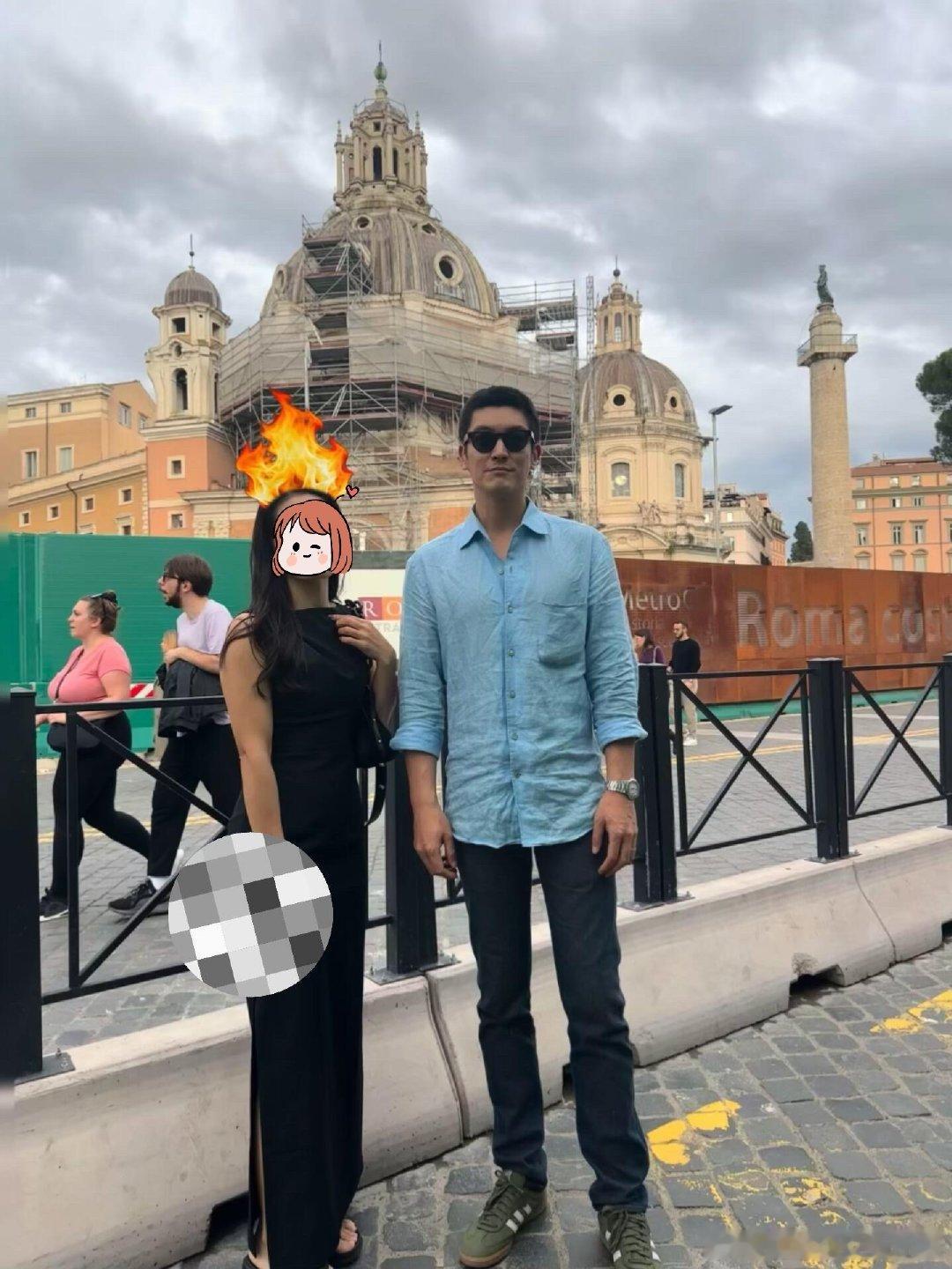 罗马偶遇杜江霍思燕网友罗马偶遇杜江霍思燕 网友罗马偶遇杜江霍思燕，霍思燕说没化妆