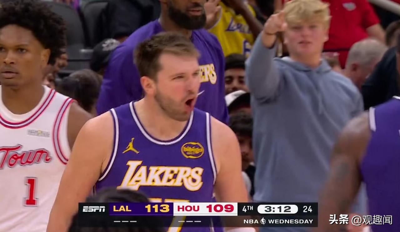 湖人队的胜利离不开东契奇的强势发挥，强力输出+终结比赛，最近的状态夯爆了！

本