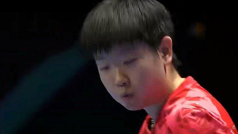 国乒女团1比0波兰莎莎好棒，中国女队继续加油 