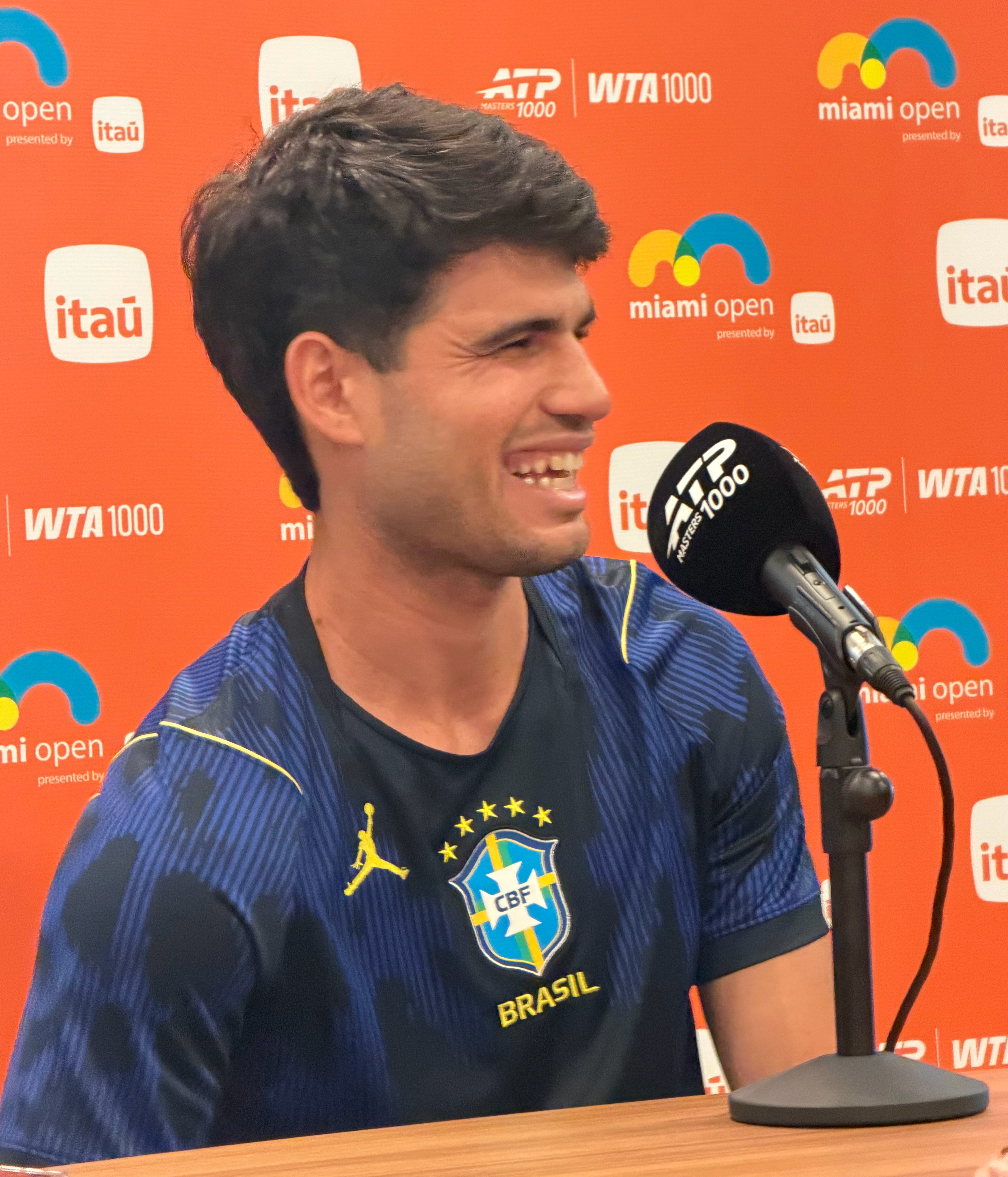 已经被萨巴伦卡四次婉拒采访申请之后，今天果断选择了放弃申请，所以没有人能连续“拒