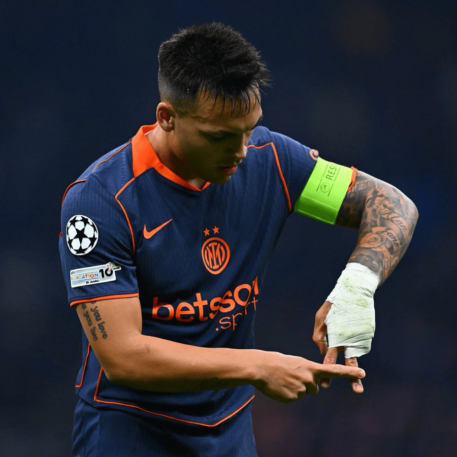 超越凯恩、姆巴佩，劳塔罗12粒进球领跑2025年欧冠射手榜