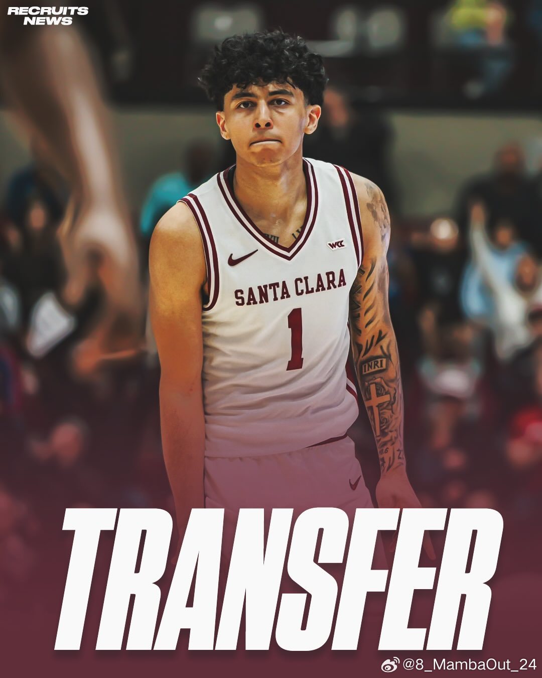 圣塔克拉拉大学后卫克里斯蒂安·哈蒙德(Christian Hammond)计划进