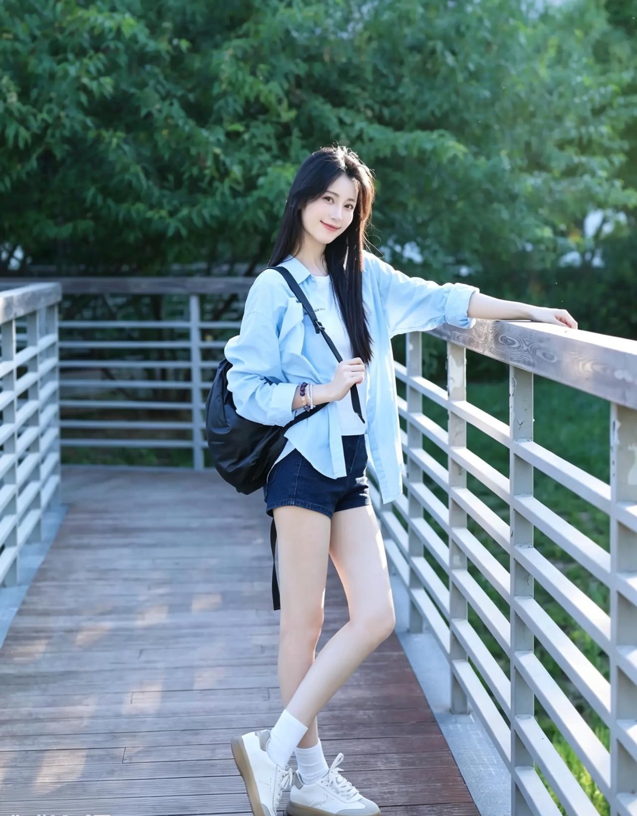 哎呀，这是哪个大学学妹？