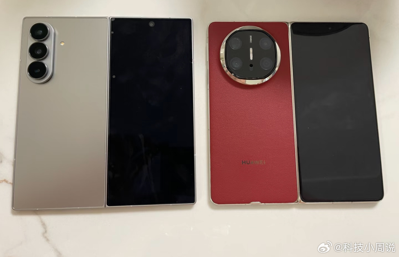三星Z Fold 7对比华为Mate X6，大家更喜欢哪个？ ​​​