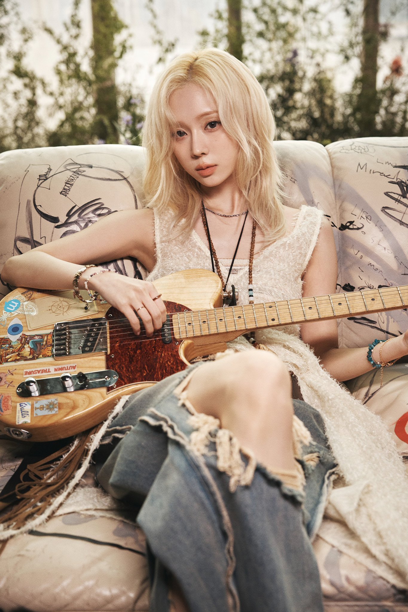 'Live My Life' 🎸🖤*金玟庭WINTER ​​​