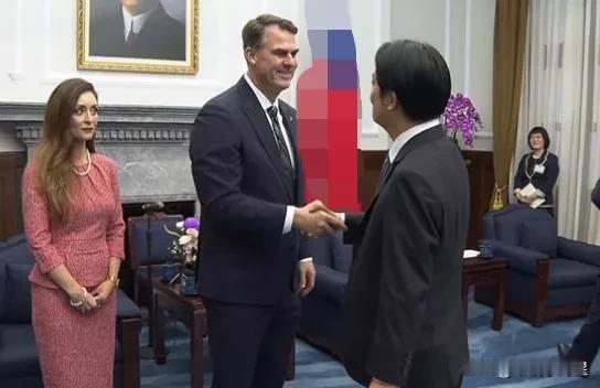赖清德今天与窜访台岛的美国俄克拉荷马州州长史迪特见面，这是明目张胆来给台独分子撑