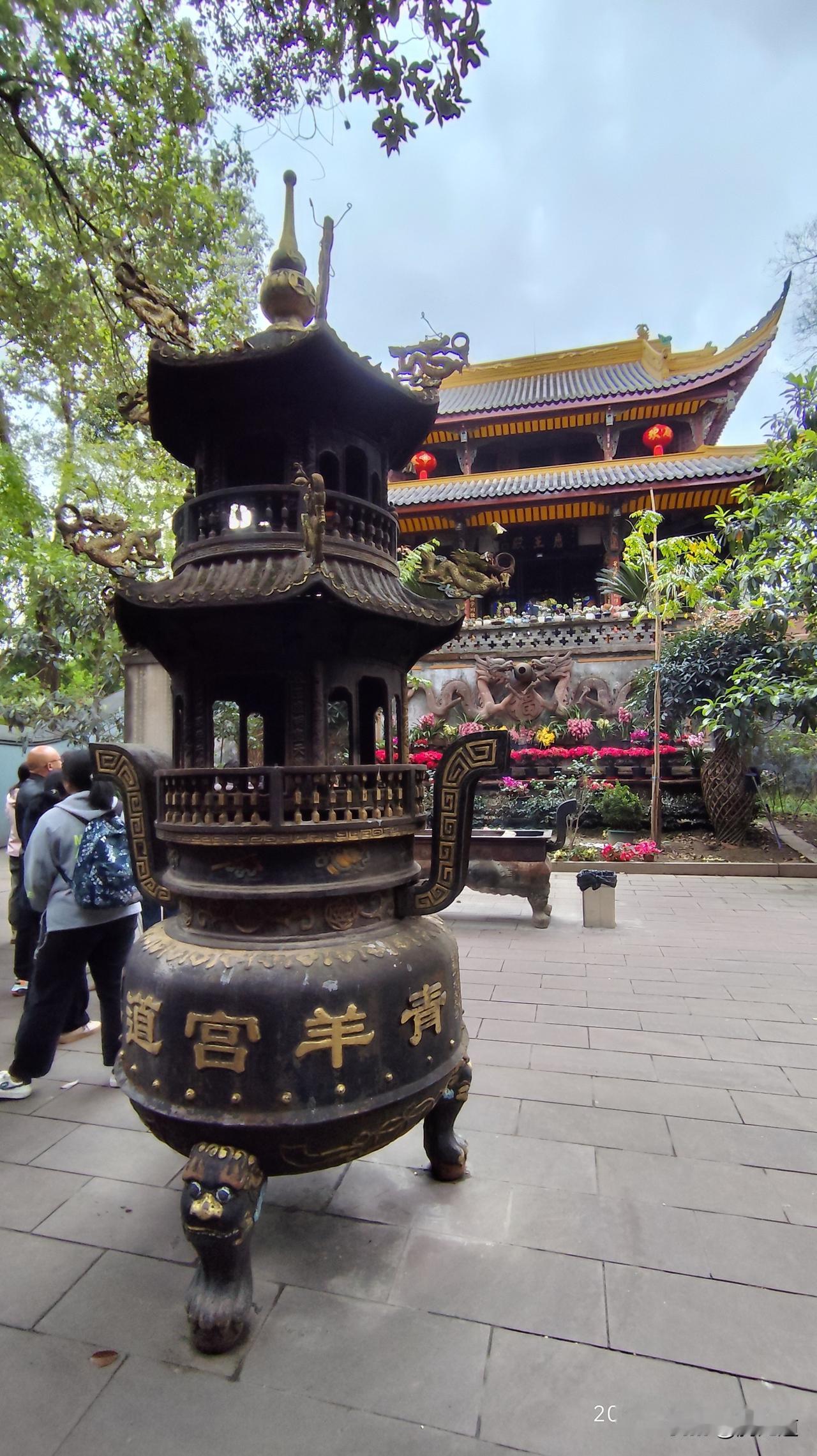 古城古寺庙随拍青阳宫内古寺庙