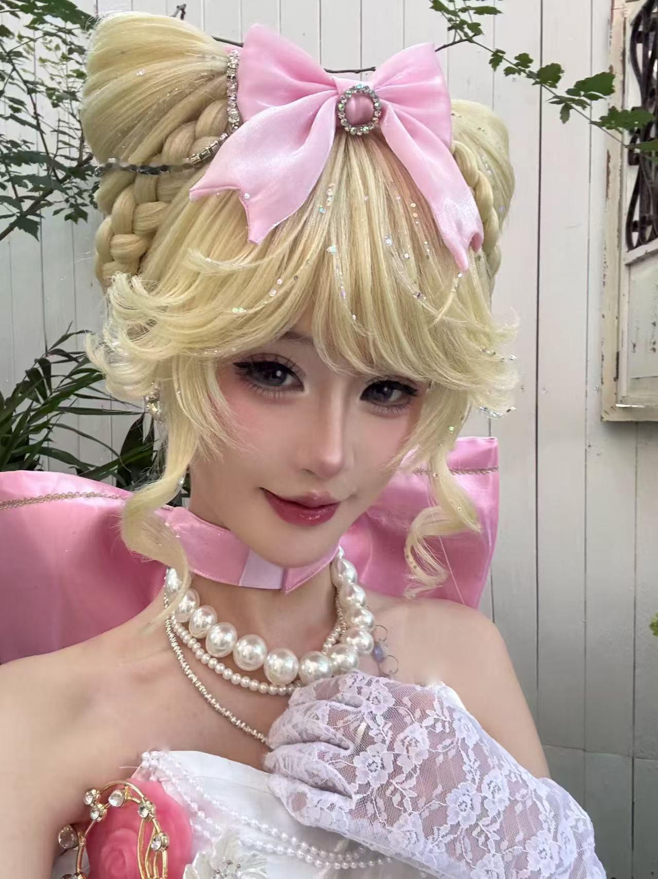 无奖竞猜，大家猜猜我出的是哪个角色？提示：如飞花般绚丽哦！💖有一说一，这个蕾丝
